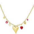 Heart ketting | Stainless steel - wonder & melon - wonder & melon