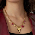 Heart ketting | Stainless steel - wonder & melon - wonder & melon