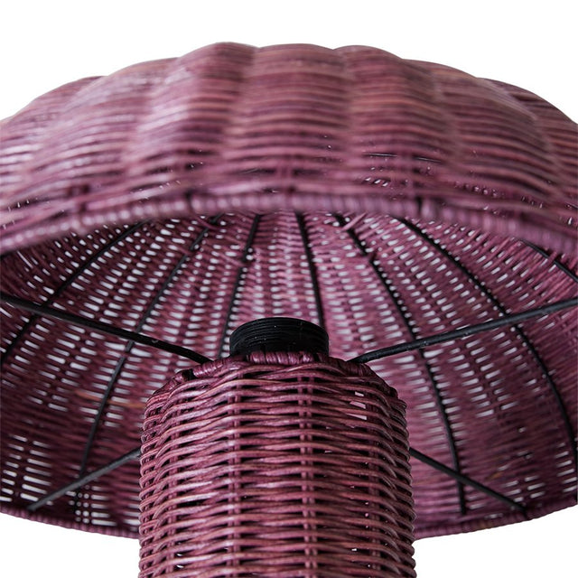 HK Living | Rattan table lamp Burgundy - HKliving - wonder & melon