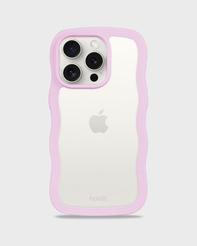 Holdit | Wave case | Transparant | Iphone 15 pro - Holdit - wonder & melon