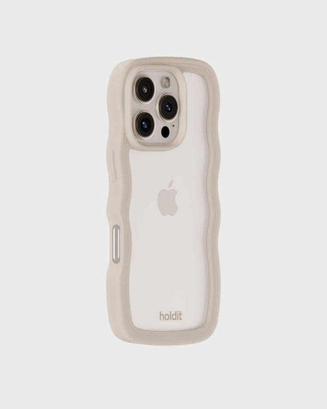 Holdit | Wave case | Transparant | Iphone 16 pro - Holdit - wonder & melon
