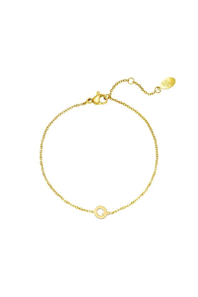 Initialen Armband | Goud - wonder & melon - wonder & melon