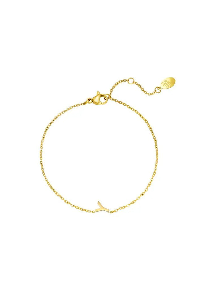 Initialen Armband | Goud - wonder & melon - wonder & melon