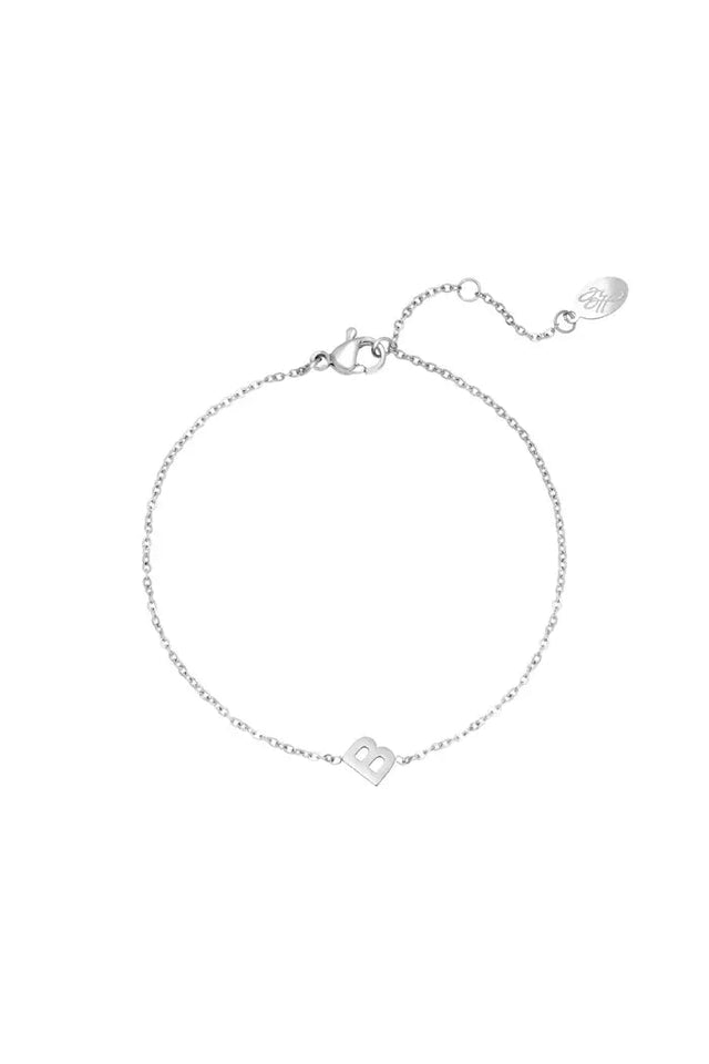 Initialen Armband | Zilver - wonder & melon - wonder & melon