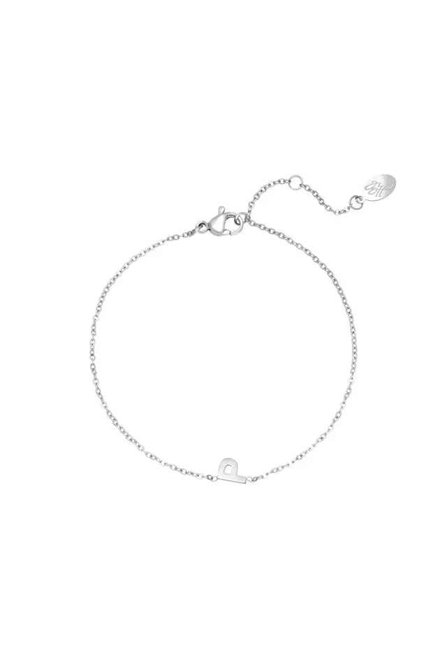 Initialen Armband | Zilver - wonder & melon - wonder & melon