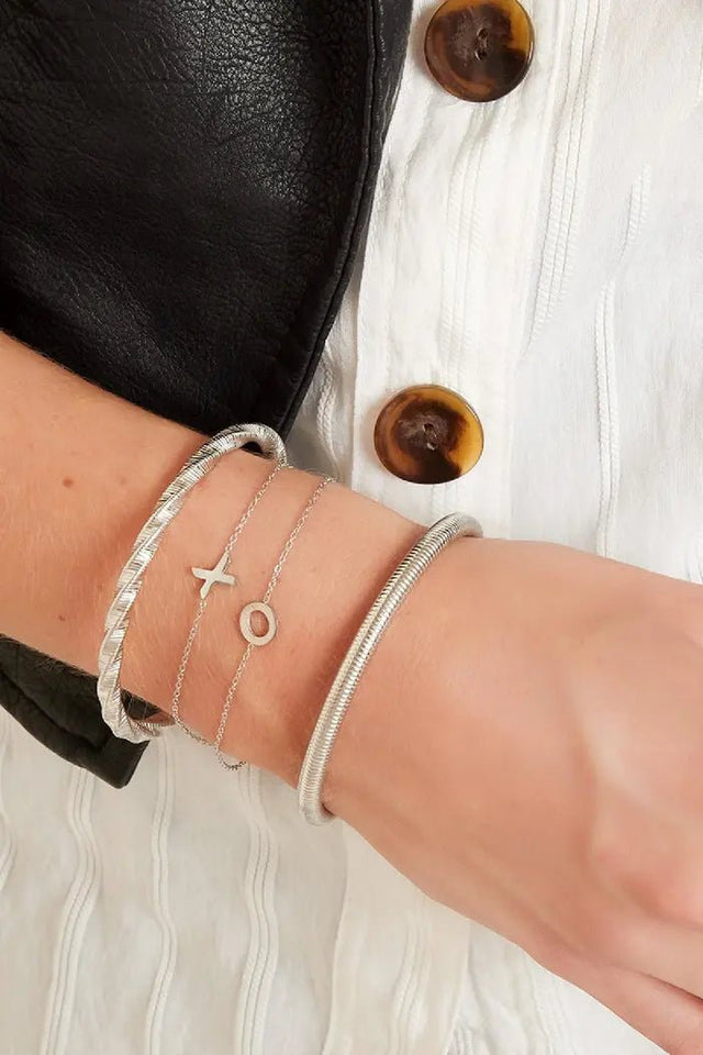 Initialen Armband | Zilver - wonder & melon - wonder & melon