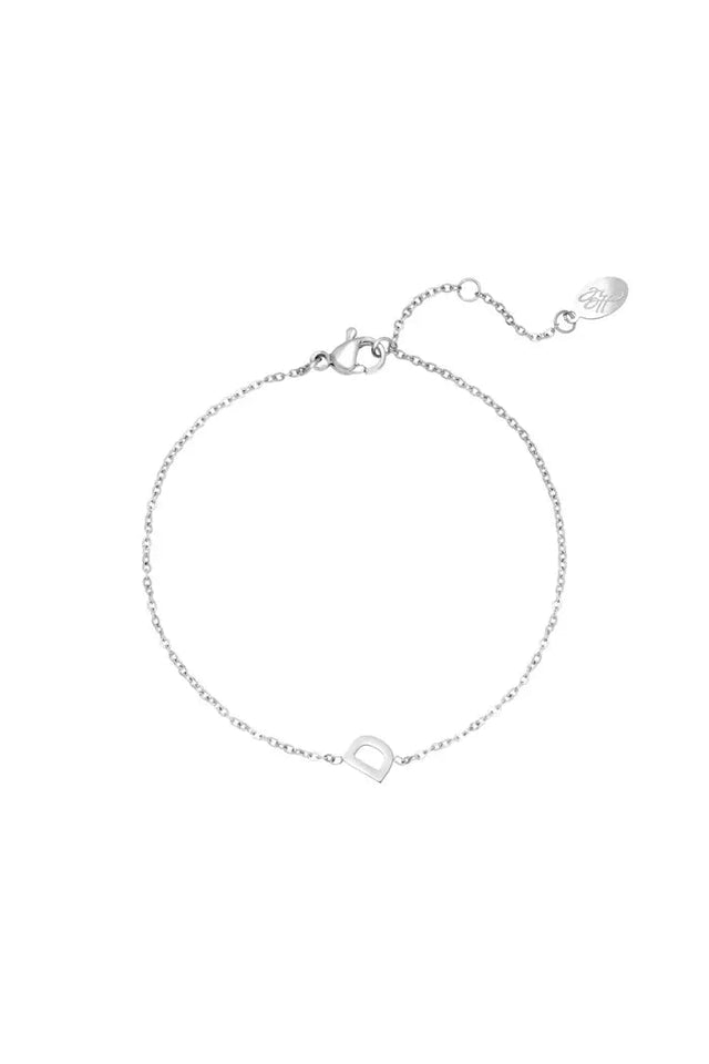 Initialen Armband | Zilver - wonder & melon - wonder & melon