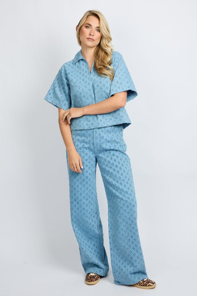 Jeans met patroon | Fluresk - Fluresk - wonder & melon