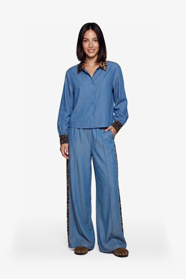 Juna broek | Celestial Blue - Fluresk - wonder & melon