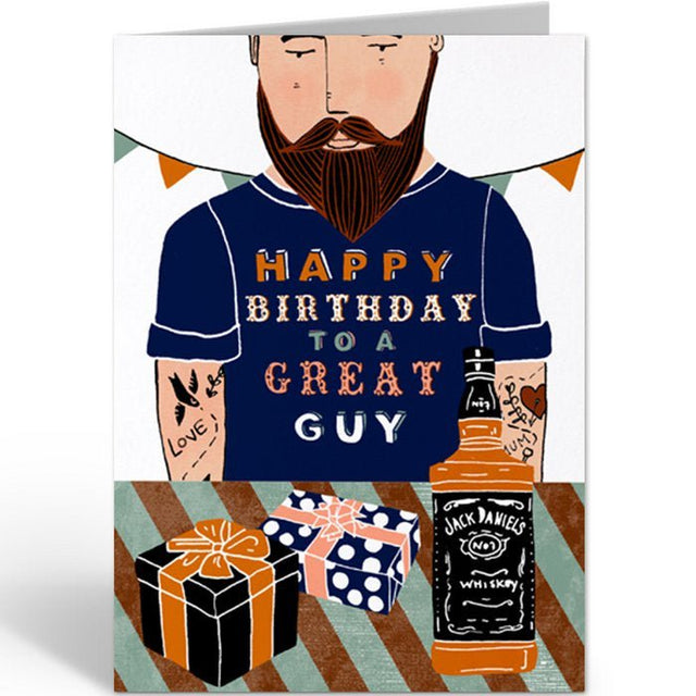 Kaart | Great Guy Birthday - The Card Company - wonder & melon