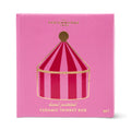 Keramieken Trinket Box | Pink - Red Stripe | Designworks Ink - Here’s How - wonder & melon