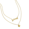 Ketting | Amour en hart | stainless steel - wonder & melon - wonder & melon
