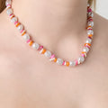 Ketting ‘it’s all about my pearls’ | Stainless Steel - wonder & melon - wonder & melon