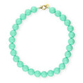 Ketting kralen Big| Turquise | Stainless Steel - wonder & melon - wonder & melon