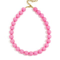 Ketting kralen Big Verstelbaar | Rose Red | Stainless Steel - wonder & melon - wonder & melon
