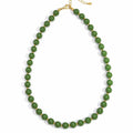 Ketting kralen Chique | Army Green | Stainless Steel - wonder & melon - wonder & melon