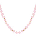 Ketting kralen Chique | Pink | Stainless Steel - wonder & melon - wonder & melon