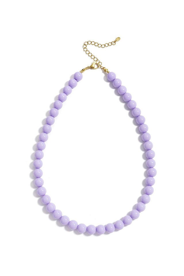 Ketting kralen | lila | small - wonder & melon - wonder & melon
