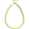 Ketting kralen | lime green | small - wonder & melon - wonder & melon