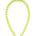 Ketting kralen Medium | Lime Green | Stainless Steel - wonder & melon - wonder & melon