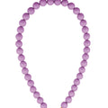 Ketting kralen Medium | Purple | Stainless Steel - wonder & melon - wonder & melon