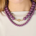 Ketting kralen | Purple | small - wonder & melon - wonder & melon