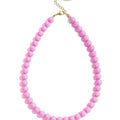 Ketting kralen | Rose Red | Stainless Steel - wonder & melon - wonder & melon