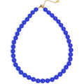 Ketting kralen | Royal Blue | Stainless Steel - wonder & melon - wonder & melon