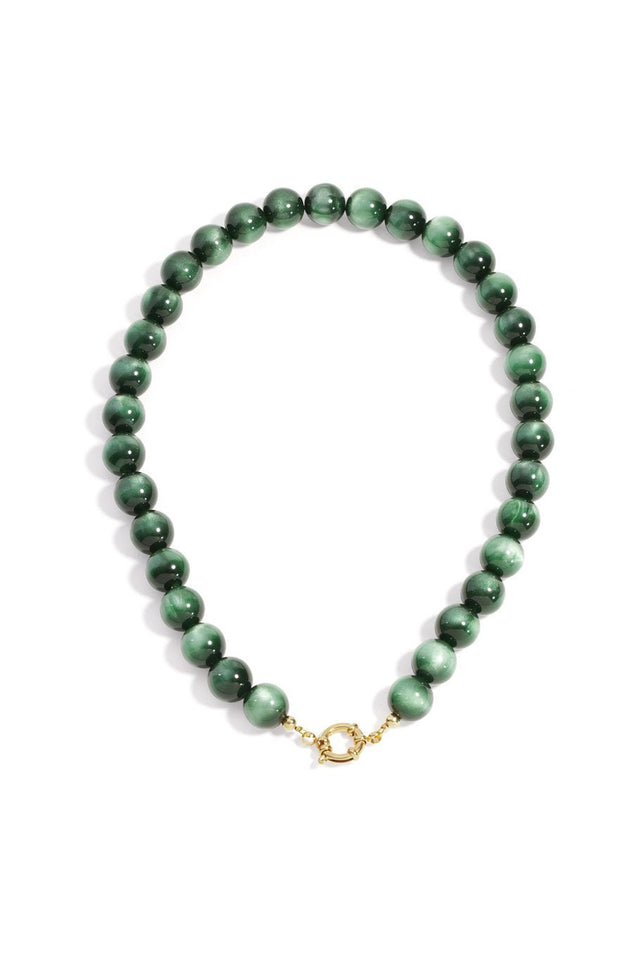 Ketting kralen Shine | Green - wonder & melon - wonder & melon