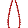 Ketting kralen | Wine Red | Stainless Steel - wonder & melon - wonder & melon