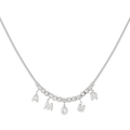 Ketting | Zilver | AMOUR - wonder & melon - wonder & melon
