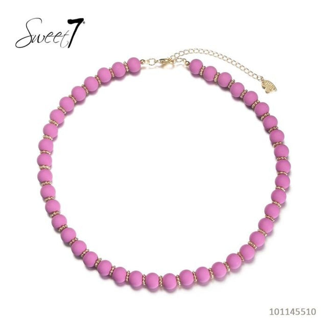 Kids Ketting kralen | Paars - wonder & melon - wonder & melon