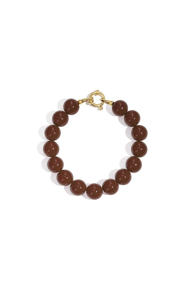 Kralen Armband | Brown - wonder & melon - wonder & melon