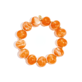 Kralen armband | ronde kralen | Oranje - wonder & melon - wonder & melon