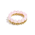 Kralen armband set | Licht roze - wonder & melon - wonder & melon