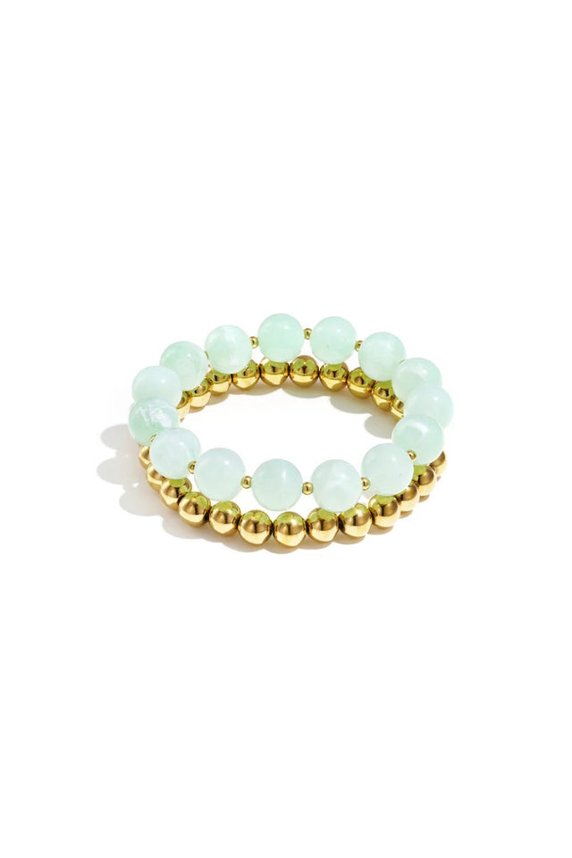 Kralen armband set | Mint - wonder & melon - wonder & melon