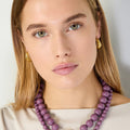 Kralen ketting | Deep pink | Schakel - wonder & melon - wonder & melon
