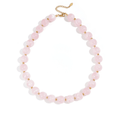 Kralen ketting | Gouden kraaltjes | Light pink - wonder & melon - wonder & melon