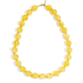 Kralen ketting | Gouden kraaltjes | yellow - wonder & melon - wonder & melon