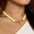 Kralen ketting | Pale Yellow | Small - wonder & melon - wonder & melon