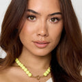 Kralen ketting | Pale Yellow | Small - wonder & melon - wonder & melon