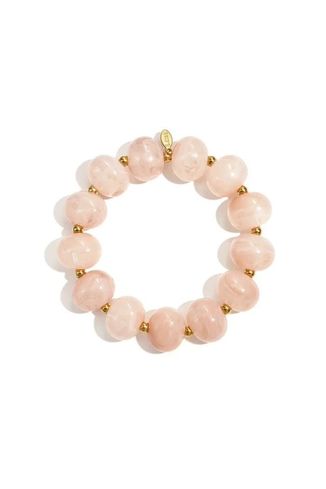 Kralenarmband Big | Roze - wonder & melon - wonder & melon