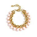 Kralenarmband Double | Pink - wonder & melon - wonder & melon