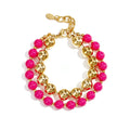 Kralenarmband Double | Rose Red - wonder & melon - wonder & melon