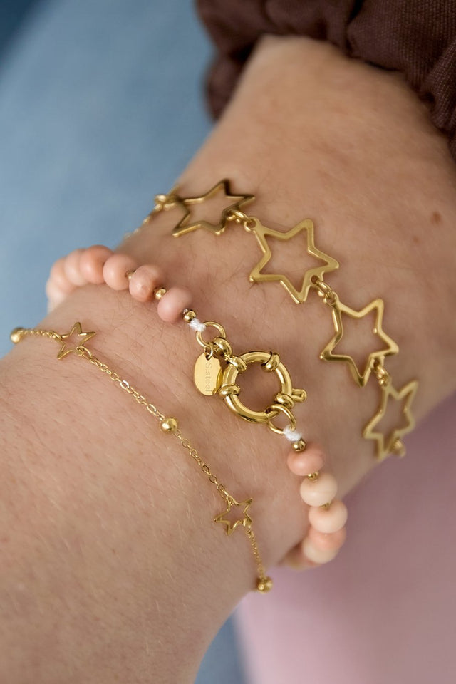 Kralenarmband | Licht Roze - wonder & melon - wonder & melon