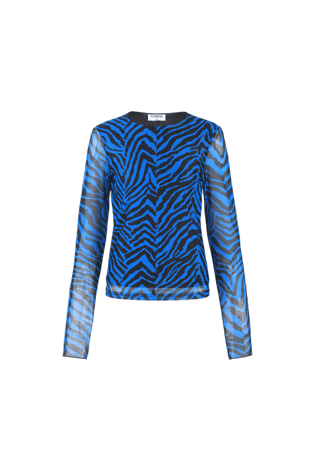 Lawrence top | Blue - Black | Fluresk - Fluresk - wonder & melon