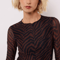 Lawrence top | Brown - Black | Fluresk - Fluresk - wonder & melon