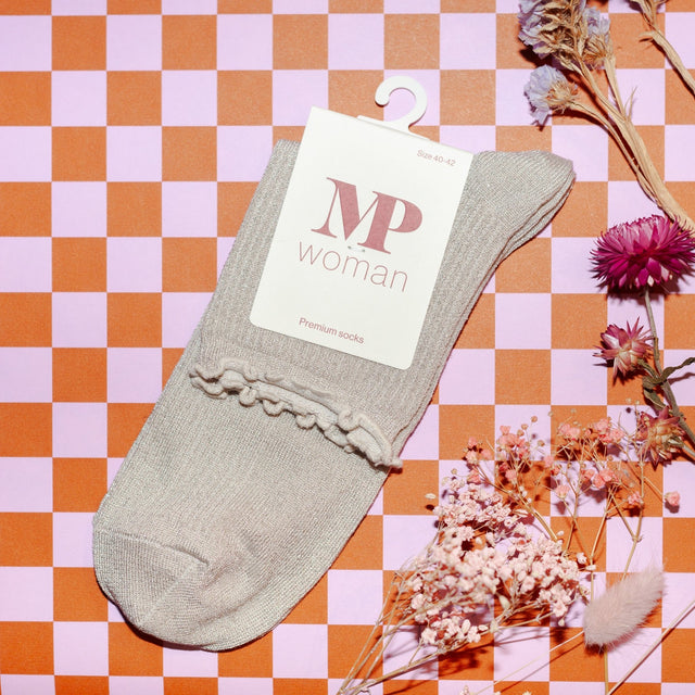 Lis glitter socks | Champagne - MP Denmark - wonder & melon