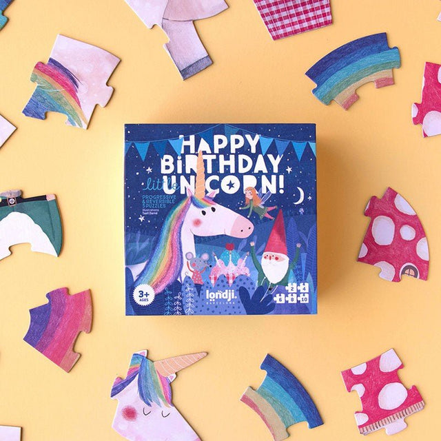 Londji | Puzzle | Happy Birthday Unicorn - Londji - wonder & melon