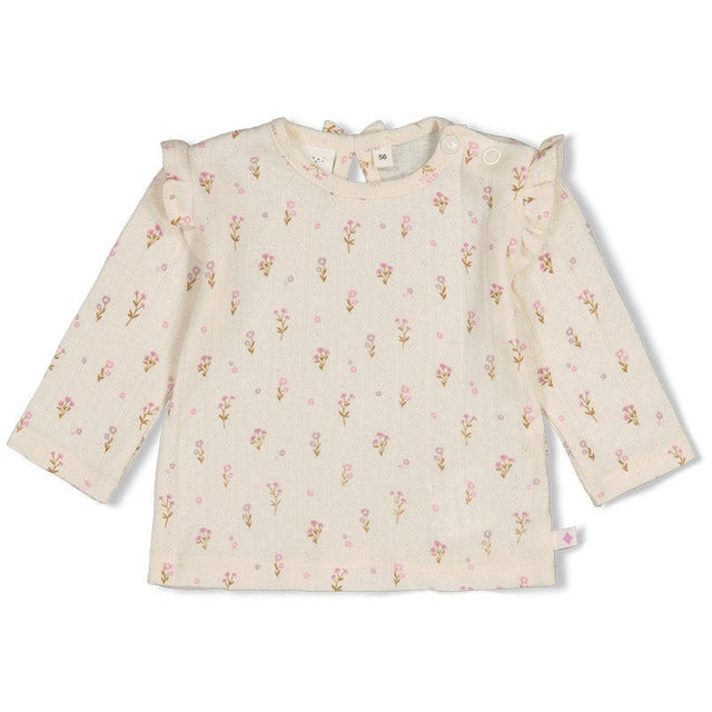 Longsleeve pointelle rib | Flower Ranch | Feetje - Feetje - wonder & melon